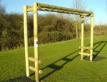 Cambourne Fitness Trail - Horizontal Ladder