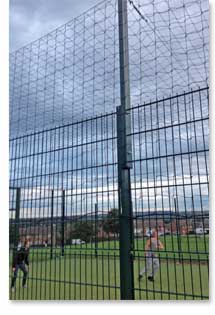 MUGA Roof Netting