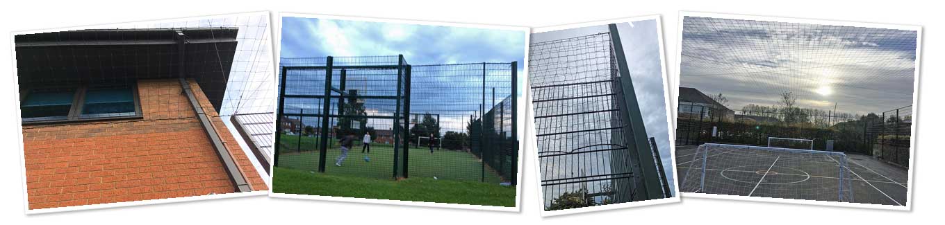 MUGA Roof Netting