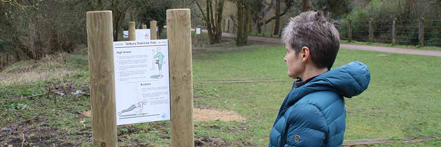 Fitness Trail Signs