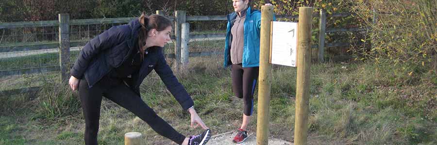 Physical Training Trail Signs