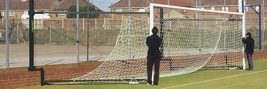 Fence Fixed Folding Football Goals