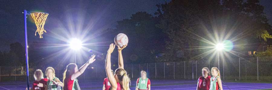 Sports Lite Portable Netball Floodlights Sports Lite Portable Netball Floodlights