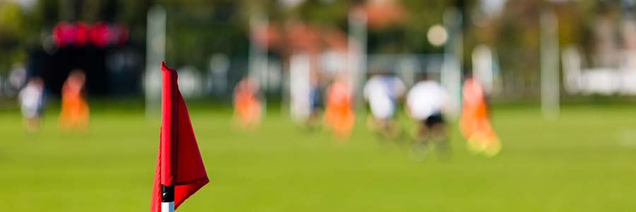 Rugby Pitch Corner Poles & Flags