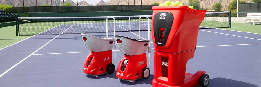 Lobster Elite Battery Tennis Ball Machines