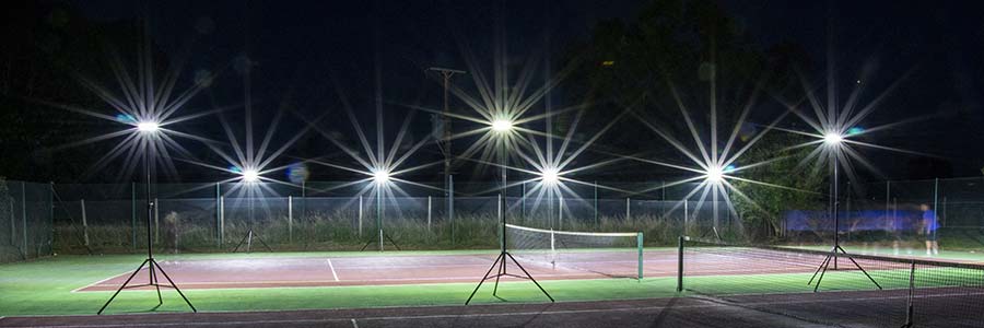 Sports Lite Portable Tennis Floodlights