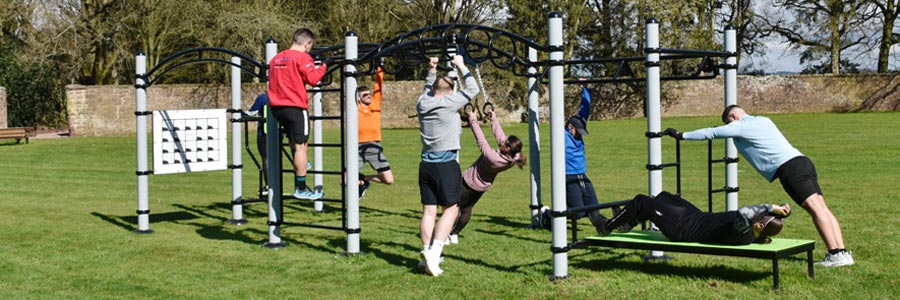 Steel Outdoor Fitness Rigs