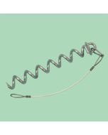 Earthworm Screw c/w Handle & Anchor Wire