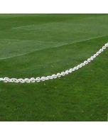 Pitch Protection Barrier - White Plastic Chain (25 Metre Reel)