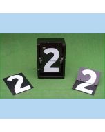 Spare Plates for Mechanical Scorer 0-9 and blank 228mm x 305mm