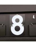 Telegraph Number Plates 0-9 and blank 228mm x 305mm
