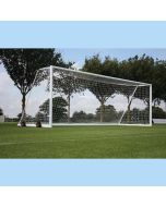 Pair of 6.4m x 2.13m Junior 4G Aluminium Portagoals