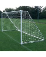 4.88m x 1.83m Folding Steel 7-a-side / Mini Soccer Goals Pack c/w Nets