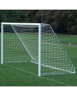 Pair of 3.66m x 1.83m Folding Aluminium Mini Soccer Goals
