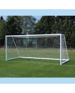4.88m x 2.13m 9 v 9 4G Aluminium Portagoal Pack c/w Nets & Wheels