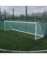 3.66m x 1.22m Heavy Duty Galvanised 5-a-Side Goals Pack c/w Nets