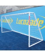 Pair of 4mm 3.66m x 1.83m Braided Mini Soccer Nets