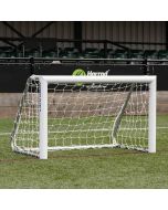 Pair of 4G Lightweight Fixed 3v3/Training Football Goals c/w Nets (4ft x 2.5ft / 1.2m x 0.75m)