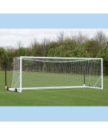 Pair of 3.66m x 1.83m Euro Mini Soccer Portagoals