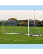 Pair of Junior Aluminium Freestanding Football Goals & Nets