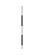 Black/White PVC Golf Flag Poles