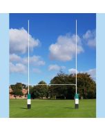 13m Hinged Aluminium Rugby Posts