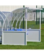 4m Premier Curved Freestanding Team Shelters