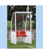 1m Premier Curved Freestanding Officials Shelters