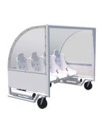 2.5m Portable Team Shelter with 4 Bucket Seats