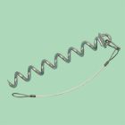 Earthworm Screw c/w Handle & Anchor Wire