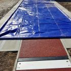 PVC Long Jump Double Pit Cover - 9m x 4m