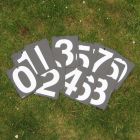 Hanging Number Plates