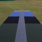 Flicx Colts Eagle Eyed Coaching Wicket (18.12m x 1.8m)