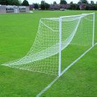 6.4m x 2.13m Junior Super Heavyweight Football Goals Pack c/w 'D' Net Supports & Nets