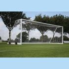 6.4m x 2.13m Junior 4G Aluminium Portagoals Pack c/w Wheels & Nets