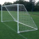 4.88m x 1.83m Folding Steel 7-a-side / Mini Soccer Goals Pack c/w Nets