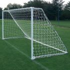 3.66m x 1.83m Freestanding Steel Mini Soccer Football Goal Pack with Nets