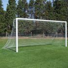 Pair of 4.88m x 2.13m 9 v 9 4G Aluminium Football Goals