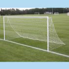 4.88m x 2.13m 9 v 9 Round H/W Goals Pack c/w Nets & Net Supports