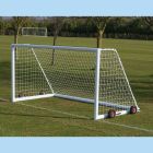 Pair of 4mm 5m x 2m White CP Football Nets