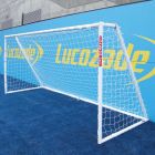 Pair of 4.88m x 1.83m Heavy Duty Galvanised Mini Soccer Goals