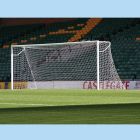 7.3m x 2.4m Senior 4G Stadium Club Football Goals Pack c/w 'D' Supports & Nets