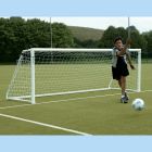 Pair of Aluminium Freestanding 5-a-side Goals 4.88m x 1.22m