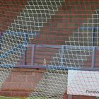 Pair of 4mm Two Colour International Football Nets
