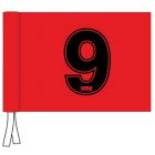 Numbered Golf Flags (1-9)