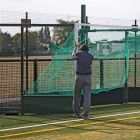 Fence Folding Hockey Goals, 2.1m to 2.5m Projection