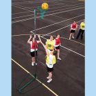 Pair of NB1A Wheelaway Netball Posts