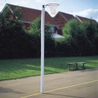Pair of Outdoor Socketed International Netball Posts