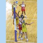 Competition Netball Post Protectors - Two Colour