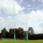 10.1m Socketed Senior Steel Rugby Posts